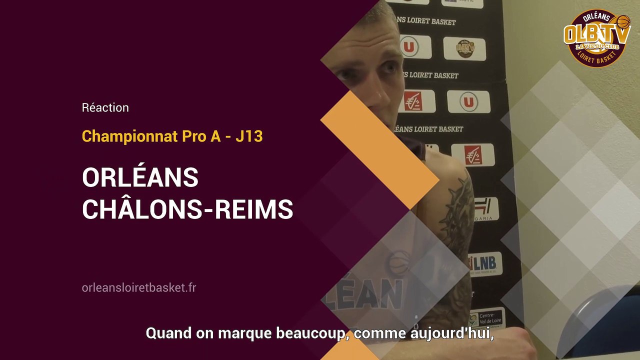 J13 Pro A vs Châlons-Reims - Réaction de Micah Downs et Verdell Jones
