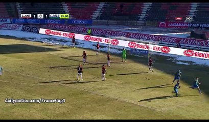 Marwane Saadane Goal HD - Gaziantepspor 1-2 Rizespor - 18.12.2016