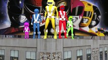 Finger Family Rhymes Power Rangers Cartoons for Kids | Finger Family Children Nursery Rhymes