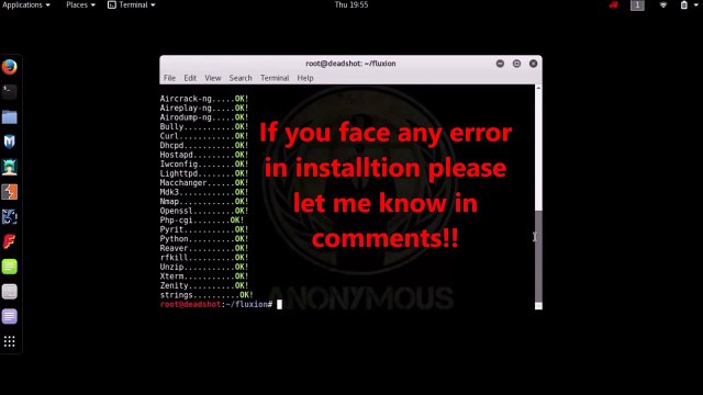Hack any wifi password using FLUXION in kali linux