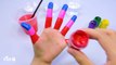 Learn colors Rainbow Hand Body Painting Finger Family Nursery Rhymes Kids Video