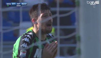 Antonio Candreva Goal - Sassuolo 0-1 Internazionale Milano - (18/12/2016) / SERIE A