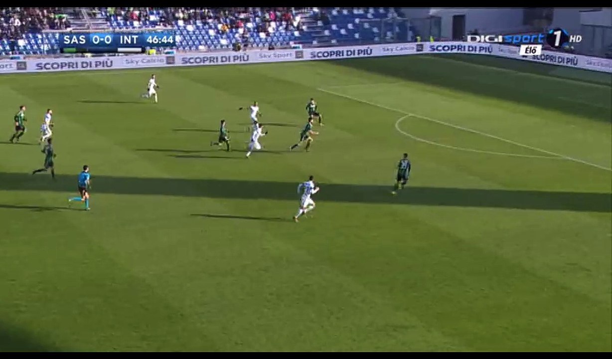 Antonio Candreva Goal HD - Sassuolo 0-1 Inter - 18.12.2016