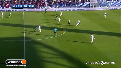 Antonio Candreva Goal HD - Sassuolo 0-1 Inter - 18.12.2016 ITALY: Serie A