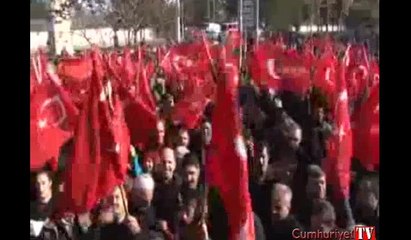 Diyarbakır ve Hakkari’de teröre tepki yürüşü