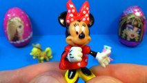 INTERESTING surprise eggs! Peppa Pig Disney MINNIE Mouse My Little PONY MONSTER HIGH eggs surprise