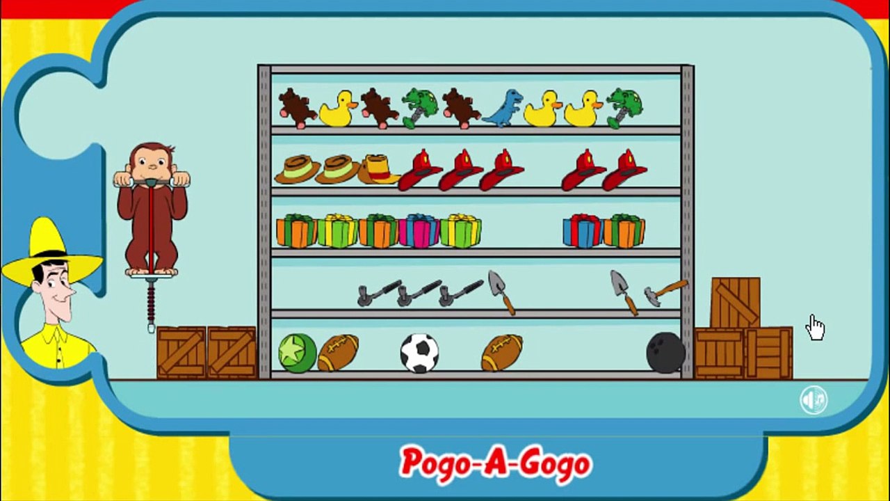 Curious George Pogo A GoGo Cartoon Animation PBS Kids Game Play Walkthrough