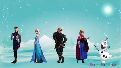 Frozen Finger Family | Nursery Rhyme Songs | Finger Family Frozen for Kids