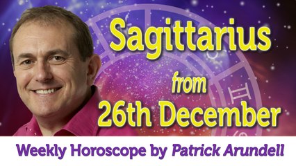 Sagittarius Weekly Horoscope from 26th December 2016