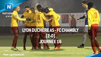 J16 : Lyon Duchère AS - FC Chambly (2-0), le résumé
