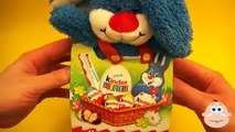 Kinder Surprise Eggs New Easter Plush Bunny Mix Toys Opening Unwrapping & Unboxing