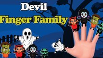 Devil Cartoon Finger Family Nursery Rhyme Song | Children Rhymes | Daddy Finger Family Song HD