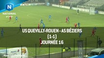 J16 : US Quevilly-Rouen - AS Béziers (1-1), le résumé