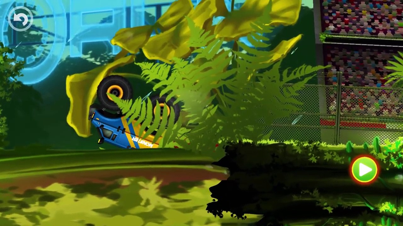 Monster Truck Kids games Jungle Monster Truck Kids Race By Tiny Lab Productions