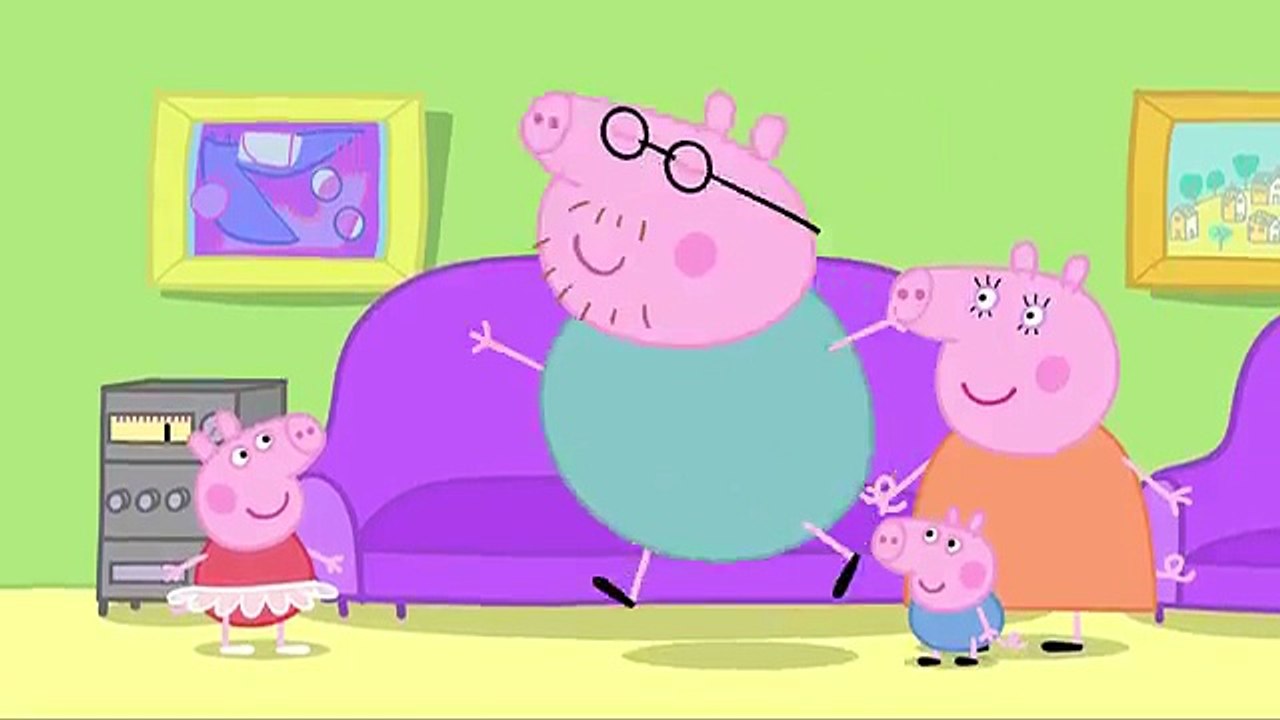 Peppa Pig - Maman Pig et Papa Pig font de la danse classique (clip)