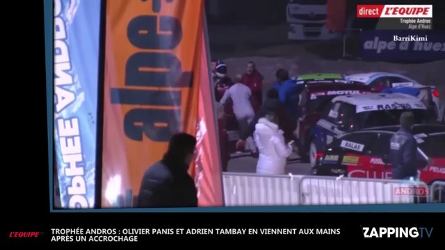 Trophée Andros : Olivier Panis et Adrien Tambay en viennent aux mains après un accrochage