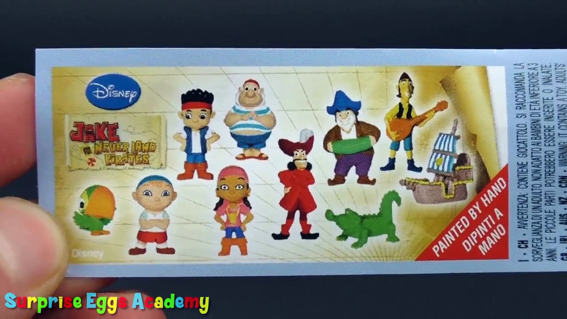 jake and the neverland pirates surprise eggs