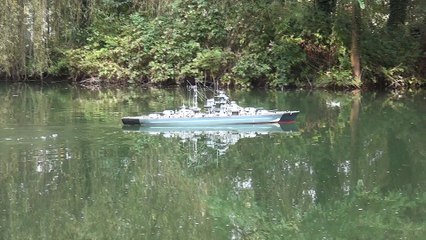 BIGEST RC SHIP BISMARCK