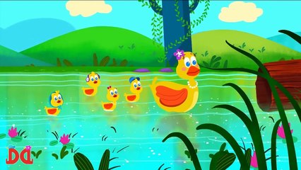 Five Little Ducks | Nursery Rhymes for Children by Derrick and Debbie