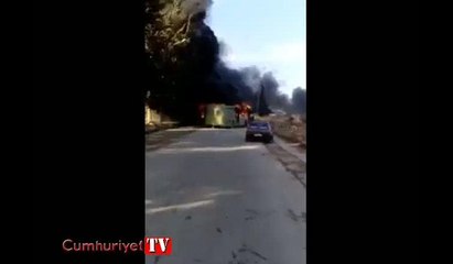 Halep'te cihatçılar tahliye otobüslerine saldırdı: Taşımaya gelen herkesi yakacağız