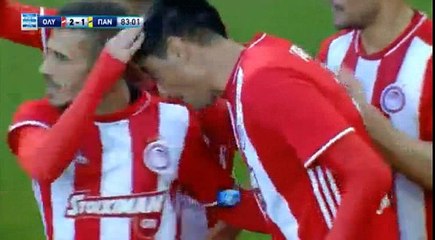 Oscar Cardozo Goal HD - Olympiacos 2 - 1	 Panetolikos 18.12.2016