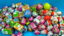 458 surprise eggs!!!MEGA Collection Disney Cars MARVEL SPIDER MAN Hello Kitty SpongeBob