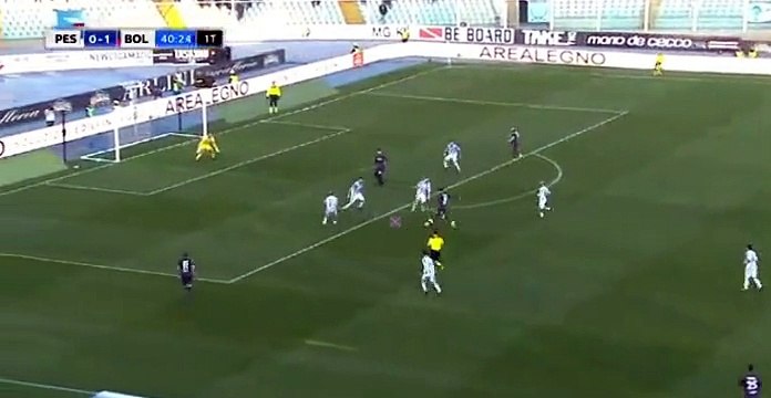 Blerim Džemaili Goal - Pescara 0-2 Bologna 19.12.2016