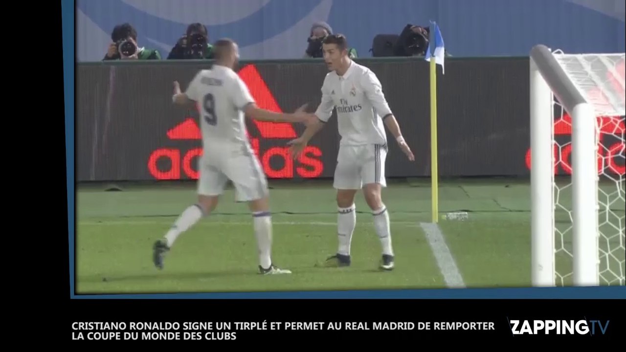 Cristiano Ronaldo inscrit un triplé et permet au Real Madrid de remporter la Coupe du monde des clubs