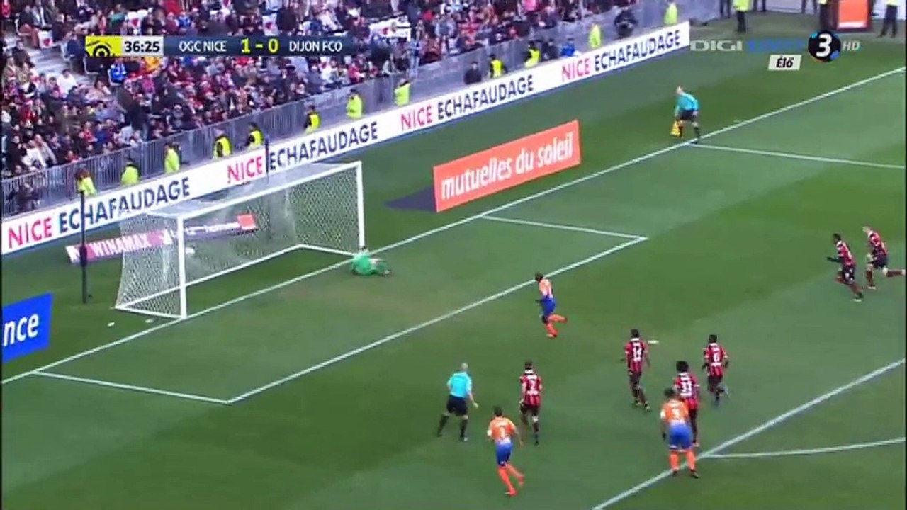 Julio Tavares Goal HD - Nice 2-0 Dijon - 18.12.2016