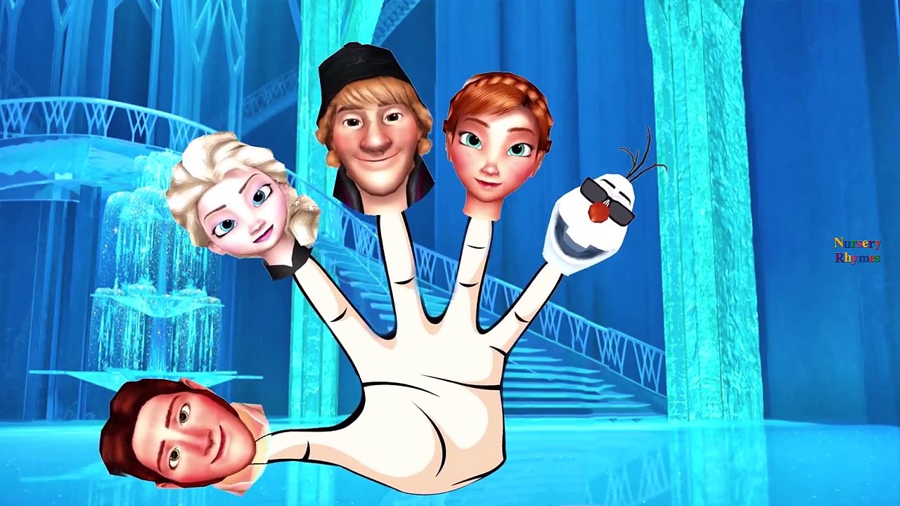 Finger Family Frozen Songs For Children Nursery Rhymes | Frozen Finger Family Nursery Rhymes