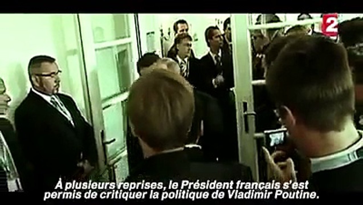 Poutine à Sarkozy -Si tu continues sur ce ton, je t'écrase