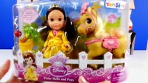 Beauty And The Beast Belle Petite Pony Playdough Disney Princess Kinder Surprise Eggs Play Doh Sofia