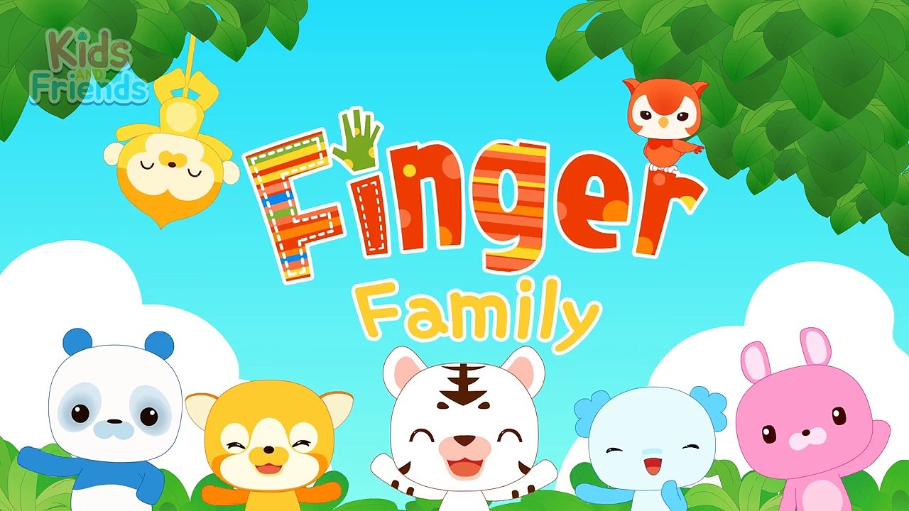 [BAEKO Nursery Rhymes] #4 The Finger Family | KidsAndFriends | Popular kids songs
