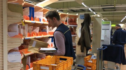 La plate-forme de distribution de La Poste