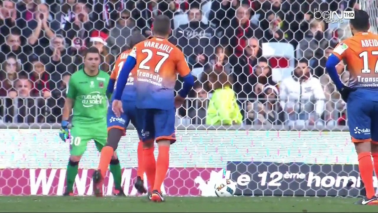 1-1 Júlio Tavares Penalty Goal France  Ligue 1 - 18.12.2016 OGC Nice 1-1 Dijon FCO