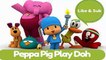 Bubble Guppies Christmas Finger Family Nursery Rhymes By Peppa Pig Play Doh
