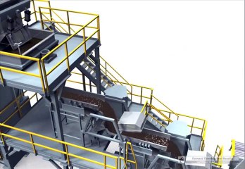 Bulk material tote dumper