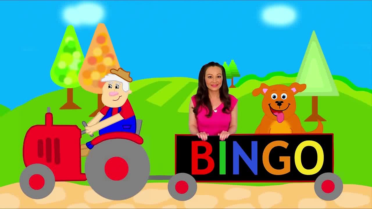 BINGO - Dog Song Nursery Rhymes for Children
