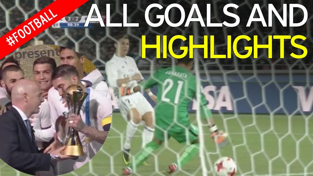 REAL MADRID VENCE MUNDIAL DE CLUBS RONALDO 3 GOLOS HIGHLIGHTS 18-12-16