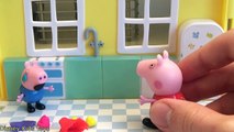 George Pig Crying Peppa Pig Ice Cream Play Doh English Toy Episode 2016
