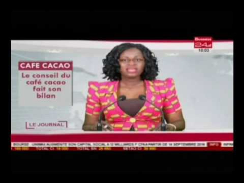 Business 24  Journal Télévisé édition du Vendredi 16 Septembre 2016