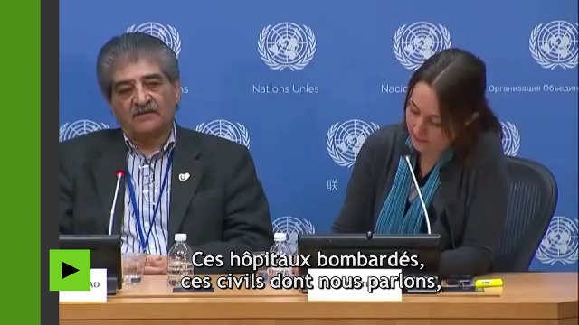 ONU Une journaliste démonte en deux minutes la rhétorique des médias traditionnels sur la Syrie