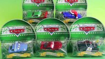 Disney Christmas Winter Holiday Five New Cars with Sally Lightning McQueen and more Disney Cars