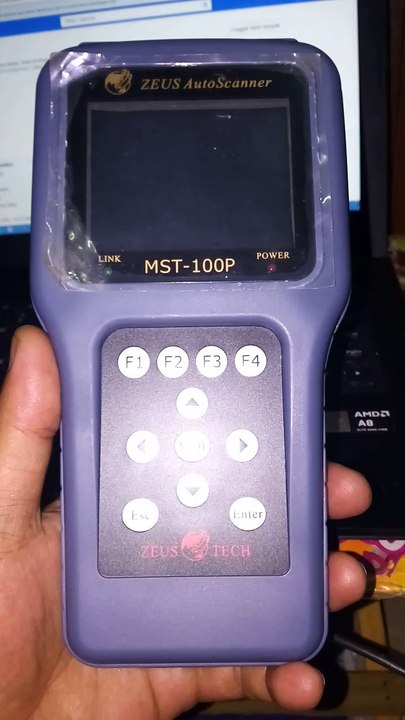 mst100 standart blank screen