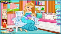 Pregnant Elsa, Pregnant Cinderella & Pregnant Ariel Gives Birth - Baby Games Compilation Play