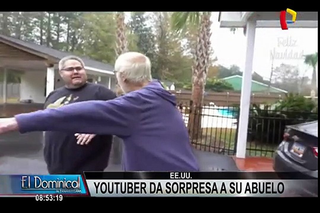 Youtuber deja a un lado las bromas y cumple el sueño de su abuelo