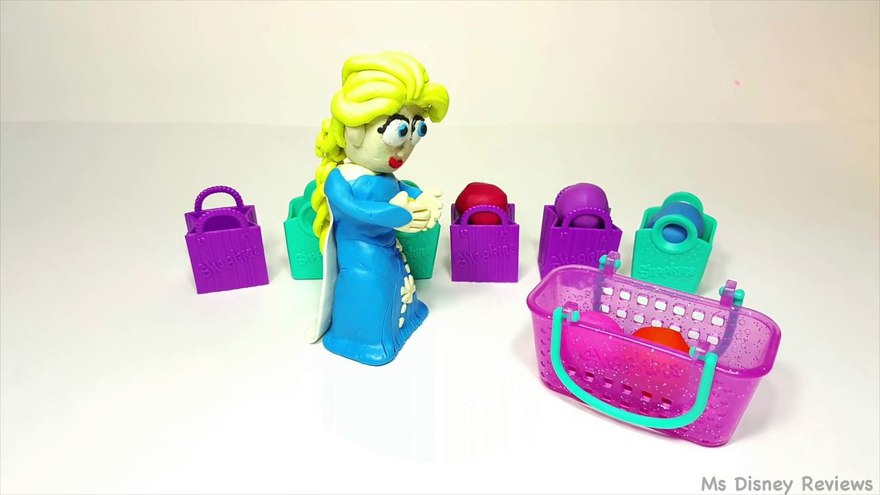 Claymation Elsa and Spider Play-Doh Disney Frozen Movie Clips Best Stop-Motion videos