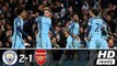 All Goals & highlights - Manchester City 2-1 Arsenal  18.12.2016