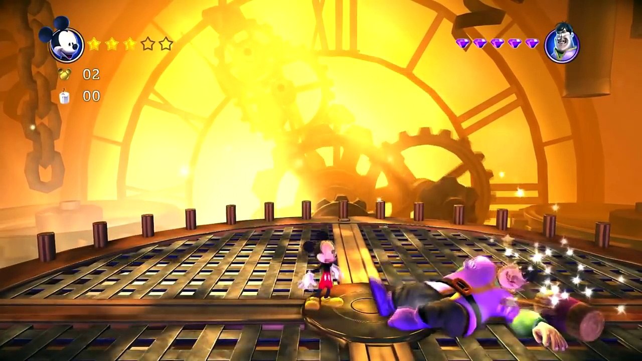 Mickey Mouse must save Minnie From an Dangerous Ogre Castle of Illusion Disney Game For Kids 2