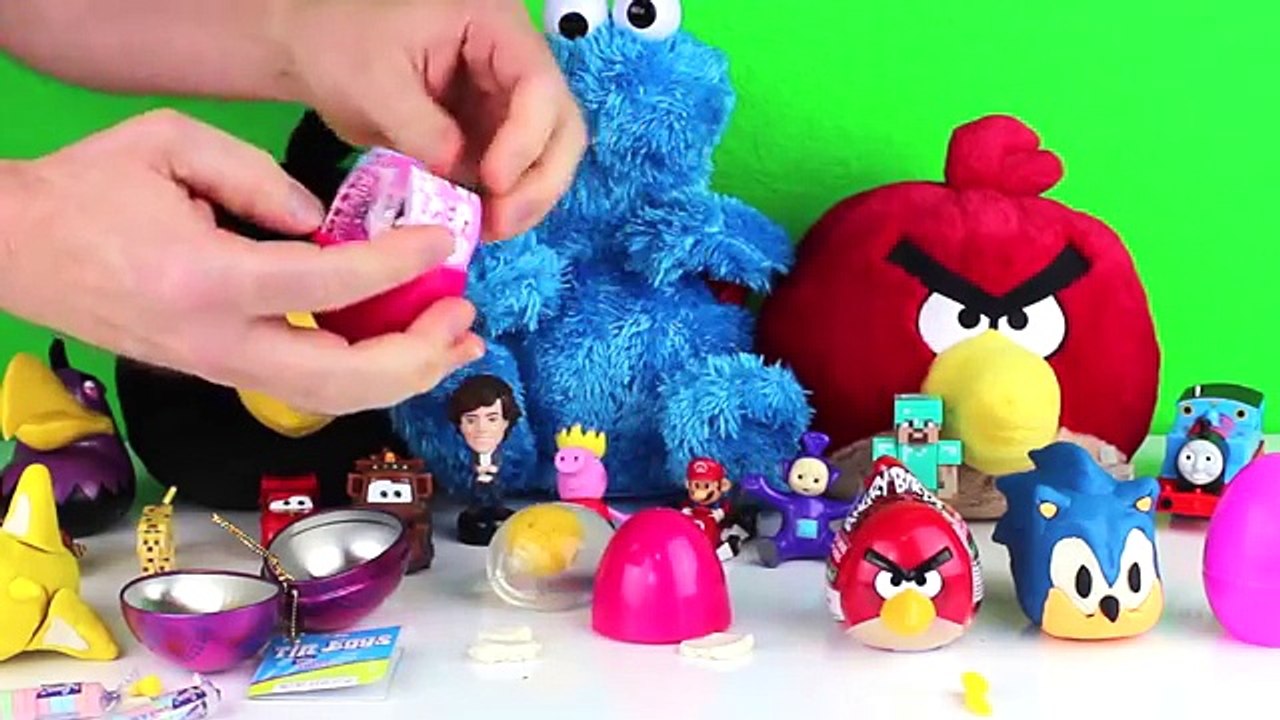 Sonic The Hedgehog Surprise, Angry Birds, Hello Kitty, SweeTarts